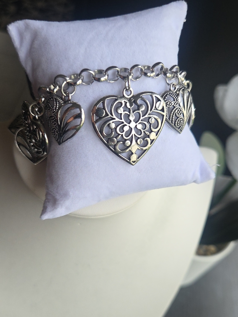 Paparazzi Completely Devoted Silvet Braceler NWT